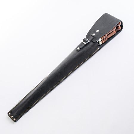 A set of skewers 670*12*3 mm in a black leather case в Чите