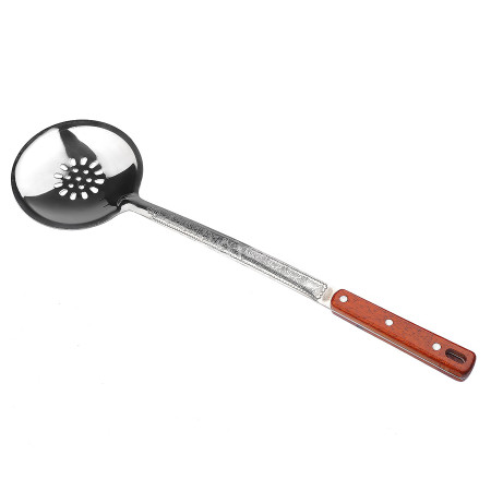 Skimmer stainless 46,5 cm with wooden handle в Чите