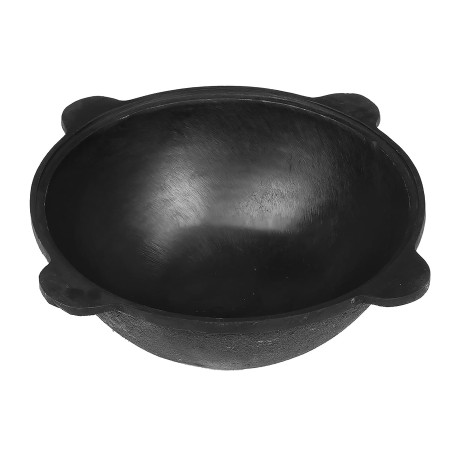 Cast iron cauldron 8 l flat bottom with a frying pan lid в Чите