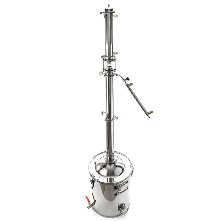 Packed distillation column 50/400/t with CLAMP (3 inches) в Чите