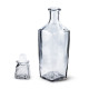 Бутылка (штоф) "Элегант" стеклянная 0,5 литра с пробкой  в Чите
