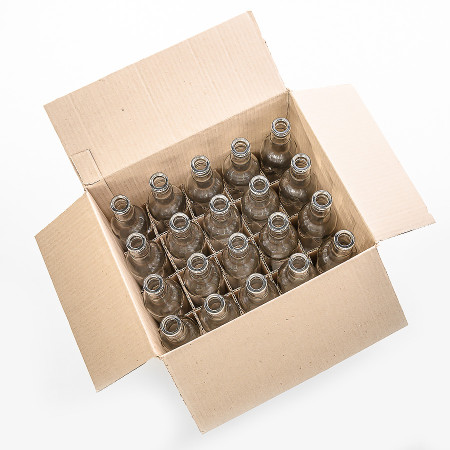 20 bottles of "Guala" 0.5 l without caps in a box в Чите